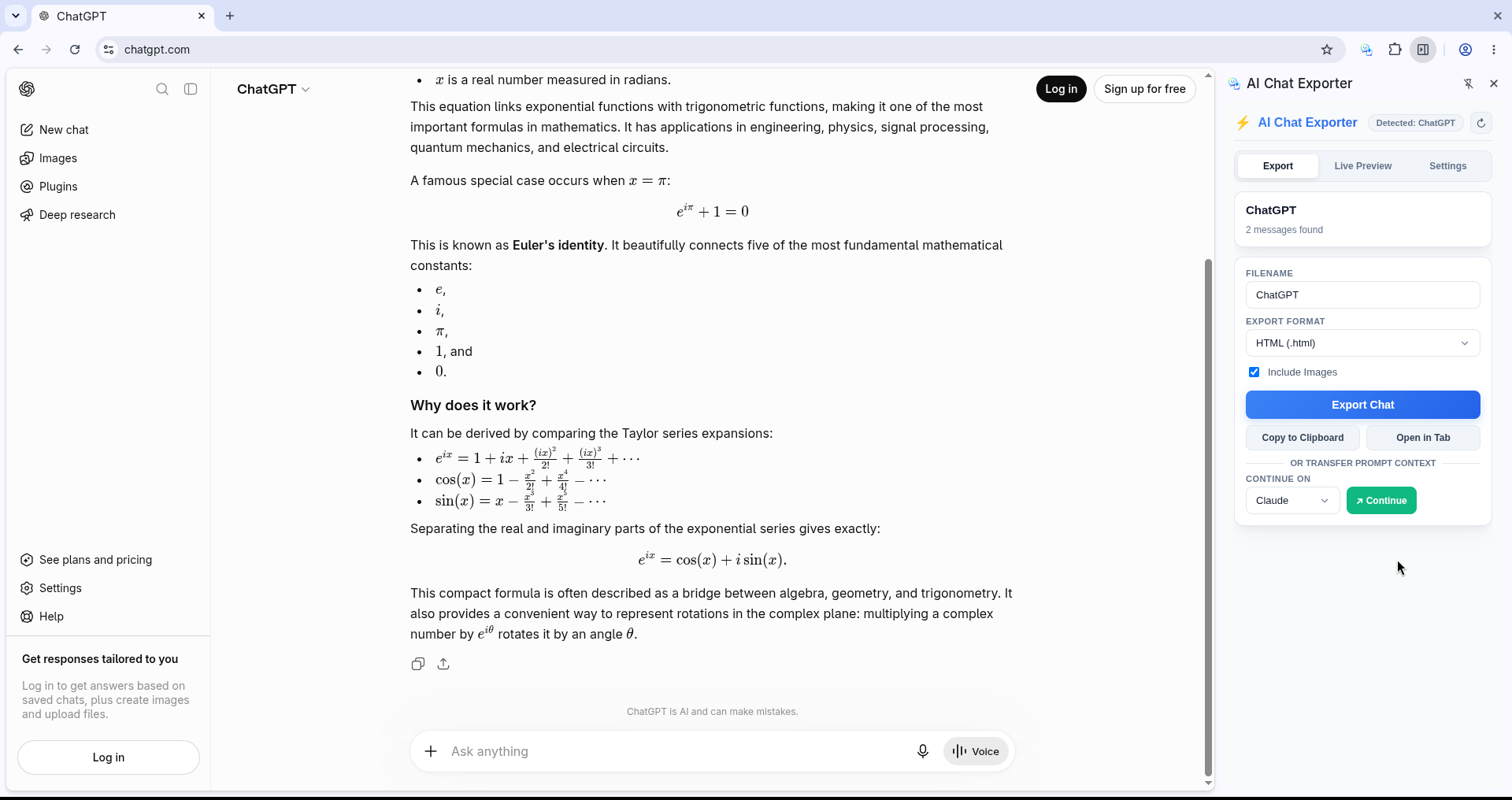 Integrated Sidepanel View (Chromium Browsers)